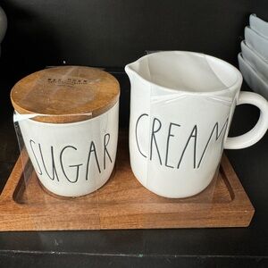 Rae Dunn sugar cream